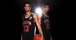 Phil, 23, is a 6'3" point guard gunner. Tommy is a lanky, funky 6'6" wing. They're ready for the Dome.