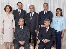 This was the group. Unelected -- the Baha'i administration is banned in the land of its birth -- they worked to help their community to be educated, to be born, to die in dignity.